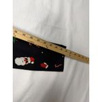 SO  Brand Black Festive Santa‎ Candy Cane Women's Leggings Size Med Photo 7
