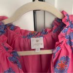 J. Marie Piper Pink Floral Long Sleeve Dress Photo 3