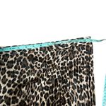 ZARA  satin animal print asymmetrical pleated leopard print midi / maxi skirt Photo 6
