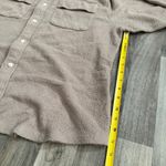 Victoria’s Secret PINK Reverse Fleece teddy Shacket brown Size L Photo 4