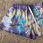 VICI ASHBURY COTTON POCKETED TIE DYE SHORTS Photo 4