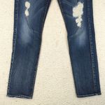 7 For All Mankind  Josefina Skinny Boyfriend Distressed Jeans‎ Size 26 Photo 3