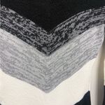 by & by Black and Gray Chevron‎ Sweater Dress Size undefined Photo 6