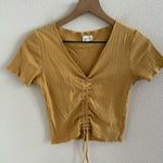 GHANDA Yellow Mustard Baby Tee Shirt T Photo 0