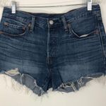 Levi's Levi’s 501 High Rise Denim Cutoff Shorts Distressed Photo 3