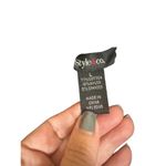 Style & Co Black Ruched Sleeve Button Front Knit Cardigan Women Sz L Photo 6