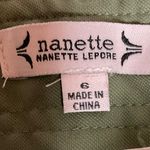Nanette Lepore New!  Cropped Cargo Pants Size 6‎ Martini Olive Green Flat Front Photo 10