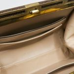 Vintage 50s Roos Atkins Brown Lizard Handbag Photo 10