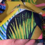 Aerie Two Piece Bikini Women L Ruffle Longline Bikini Top Cheeky Bottom Floral Photo 4