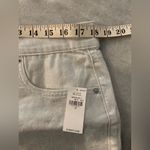 Old Navy NWT  Size 12 Silver Shine Metallic Zip Stretch Denim A Line Mini Skirt Photo 10