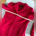 Vintage The Limited Classic Red Wool Mohair Long Dress Coat Size Small Photo 7