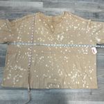 Wonderly  NWT Beige Pullover V-Neck Long Sleeve Women's R12 Photo 4