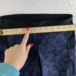 Under Armour  XS Compression Leggings Blue Black All Over Print Full Length Pants Photo 8