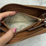 Michael Kors Brown Zip Around Wallet Photo 5