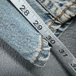 Levi's Vtg  950 Relaxed Fit Tapered Leg Jeans Womens 11 JR Light Wash Stained Photo 10