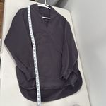 Lululemon  LA Oversized Long Sleeve Tunic Dark Grey EUC Photo 12