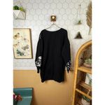 Daily Practice by Anthropologie Embroidered Sweatshirt Tunic Dress Photo 3