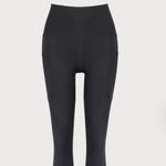 BERLOOK Black High Waisted Pocket Leggings 24″ 14 Size XS Photo 7