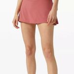 Lululemon NEW  Play Off The Pleats Skirt Size 12 Cherry Pink NWOT Photo 0