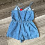 Forever 21 Denim Romper W/side Pockets Photo 7