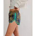 FP Movement by Free People Blue and Green Athletic Shorts Size L Photo 4