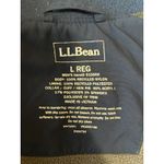 L.L.Bean L.L. Bean Men's Fleece Lined Windbreaker/Bomber Style Jacket Size Large Photo 2