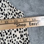 EXPRESS Dalmatian Dot Tank Dress Women M Black White Sleeveless Casual Easy Wear Photo 10