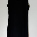 James Perse standard  Black Racer back‎ Ribbed Dress Size 1 Small Photo 0