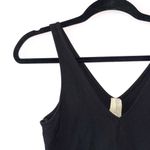 Allison Joy  Black Geometric Sleeveless Fit & Flare Mini Dress Photo 5