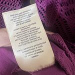 Anthropologie  Maeve Laila Lace Dress XS V-Neck Mini Shift Balloon Sleeve Purple  Photo 8