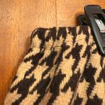 Talbots Woman Plus Houndstooth Print Wool Blend Lined Academia Straight Skirt Photo 3