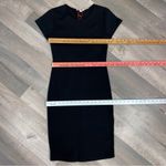 Rolla Coster Back Cutout Sheath Tee Shirt Dress Black Small Photo 10