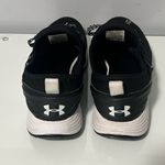 Under Armour  Black and White Athletic Shoes Photo 2