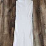 Retrofête Retrofete Sinclair Rib Knit Dress in White Metallic Size Large NWT Sleeveless Photo 3