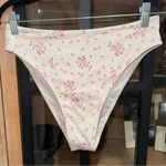 frankie's bikinis Frankie’s Bikinis Jenna High Waist Cut Bikini Bottoms sweet Rose coquette floral Photo 1