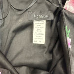 B Darlin  Black and Pink Sequin Halter Prom Dress Photo 5