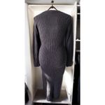 Abercrombie & Fitch  Button Front Maxi Ribbed Sweater Dress Brown Size XL Photo 2