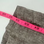 Athleta  Retreat Linen Ankle Pant size M pyrite brown Photo 6