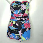 Urban Outfitters 4/$25  Kimchi Blue Field Day Floral Strapless Romper Sz 2 Photo 1