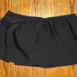 Tropical Honey Size 8 Black Swim Skirt Bottom w/7” inch slit Photo 1
