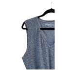 Beyond Yoga Crossroads Bralet Front Twist Gray Space Dye Crop Top Small Photo 2