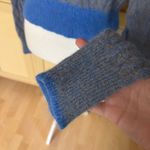 Veronica Beard Mohair & Alpaca Riola Cable-Knit Sweater Size Medium Photo 5