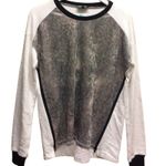 Lucca Couture  Metallic Sweatshirt Small Photo 0