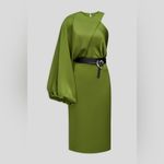 Halston Heritage HALSTON CHRISTA DRESS IN SATIN, Size 8, $545 Photo 4