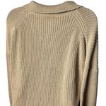 J. Crew Collared Beach Knit Sweater Tan Coastal Preppy Academia Old Money M Size M Photo 6