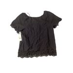 Elementz  Crochet Trim Blouse Photo 7
