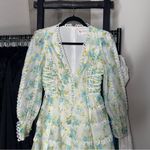 L'ATISTE L’Atiste Floral Corset Whimsical Tiered Mini Dress Pastel Romantic Garden Dainty Photo 8