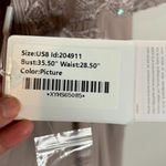 JJ's House NWT  A-line Illusion Tea-Length Chiffon Lace Sequin Dress in Picture Photo 5