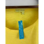 Fresh Produce Women’s 2X Bright Yellow Cotton T-Shirt Photo 2