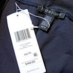 Eileen Fisher NWT Slim Ankle in Nocturne Blue Washable Stretch Crepe Pants XS Photo 2